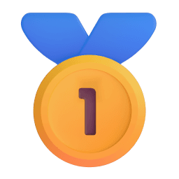 Medal first place