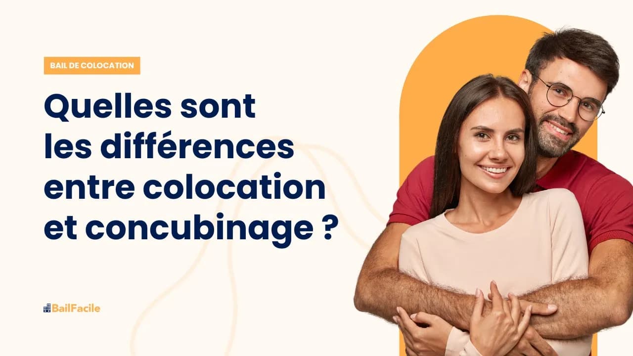 Quelles sont les différences entre colocation et concubinage ?