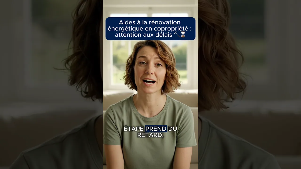 Aide à la rénovation énergétique en copropriété : attention aux délais !