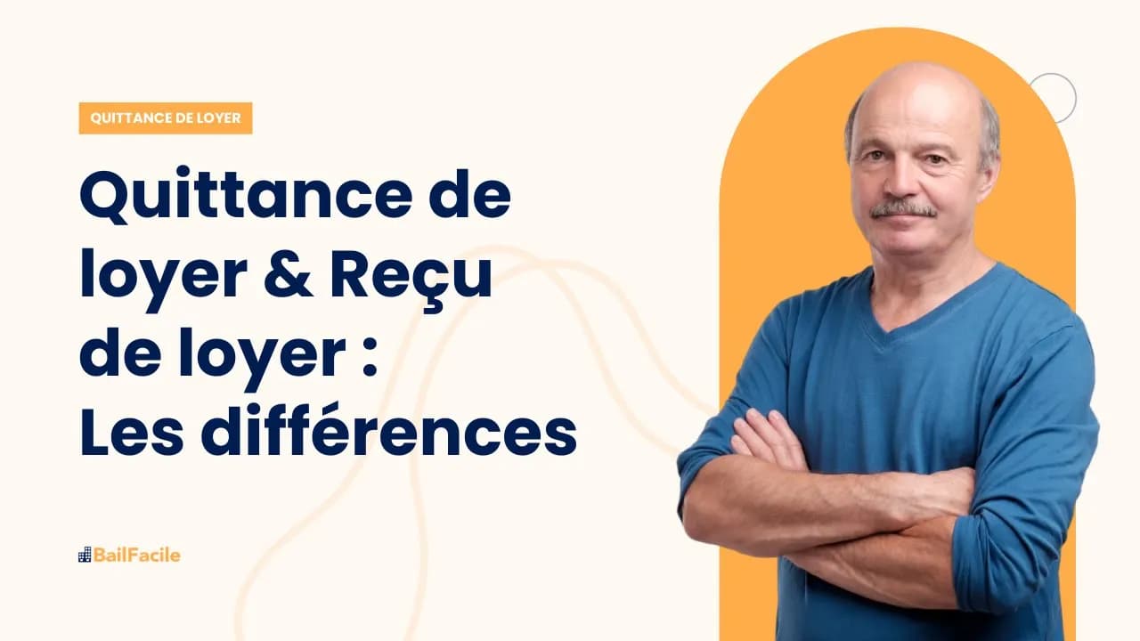 Différence entre quittance de loyer et reçu de loyer