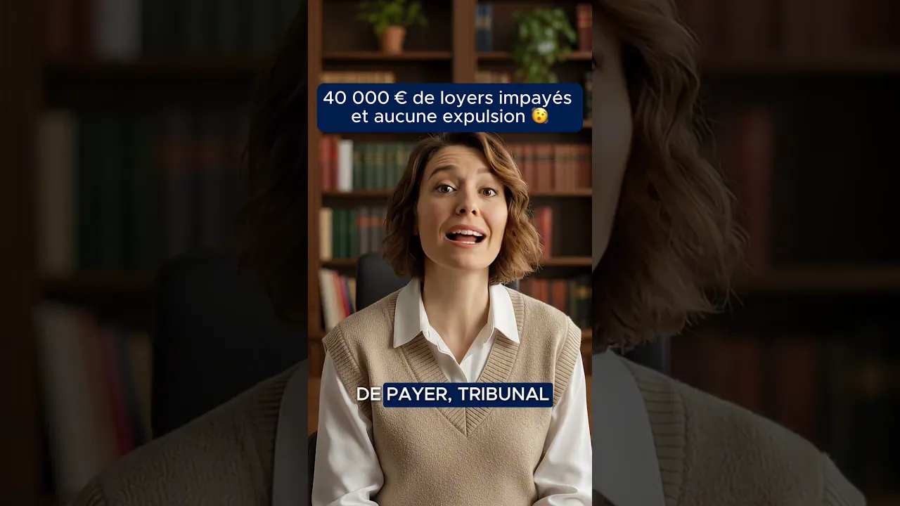 40 000 € de loyers impayés et aucune expulsion  !