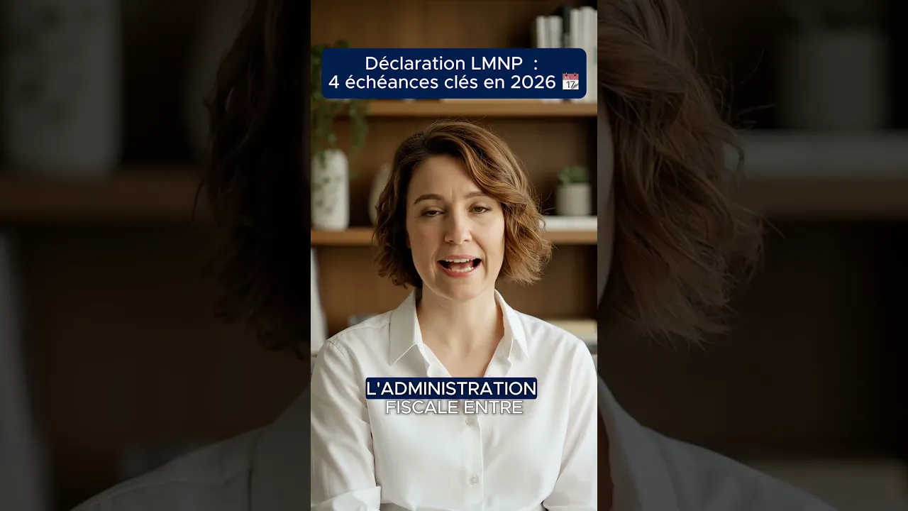 Déclaration LMNP : 4 échéances clés en 2026 !