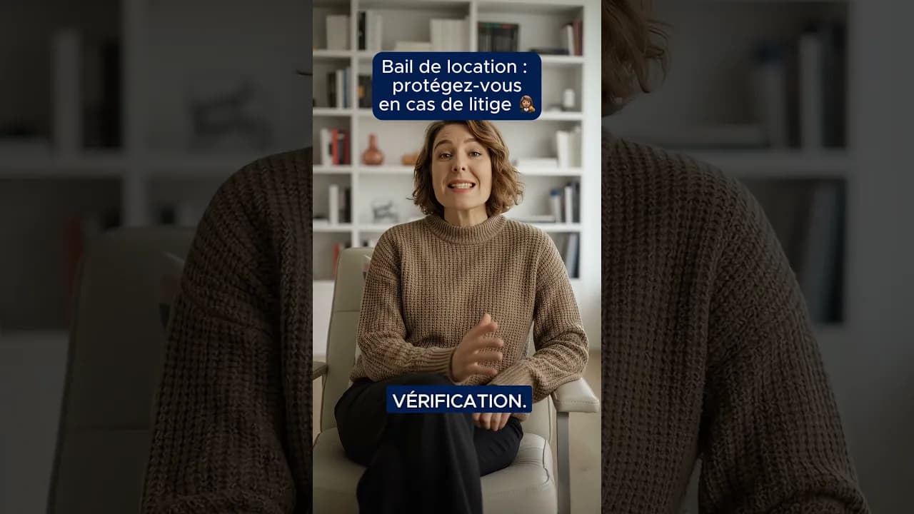 Bail de location : protégez-vous en cas de litige !
