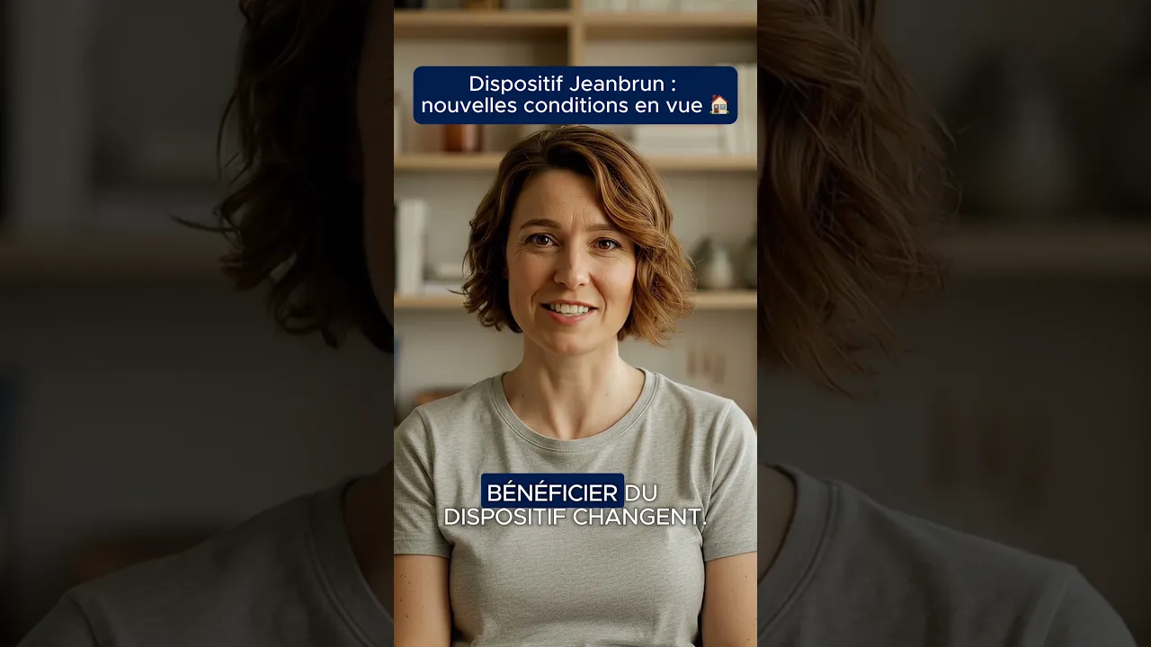 Dispositif Jeanbrun : nouvelles conditions en vue !